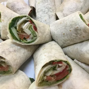 Make it a wrap for lunch or catering