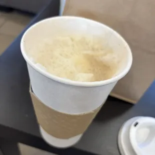 Not enough coffee for what I paid.