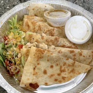 Chicken Quesadillas