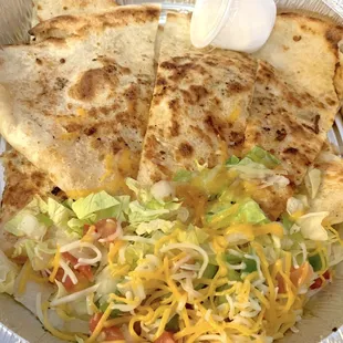 Chicken Quesadillas
