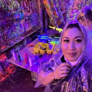 A Masterpiece -- me and yes the room &amp; the paintings too