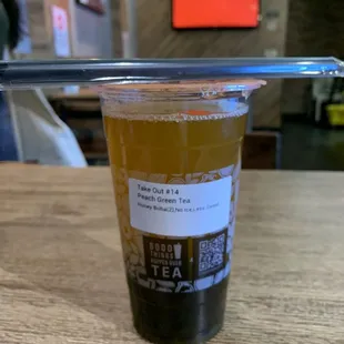 Peach Green Tea