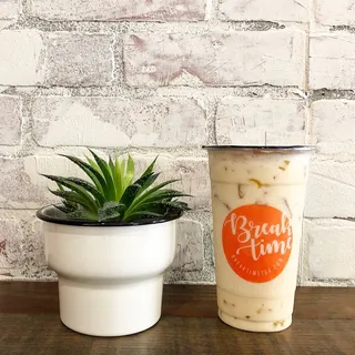 Peach Green Milk Tea