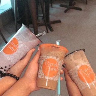 Taro Green Milk Tea