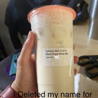 Black Sugar Boba Milk
