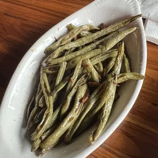 Seasonal Vegetables toasted almond green beans