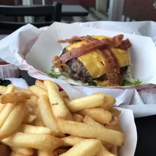 Double Bacon Burger