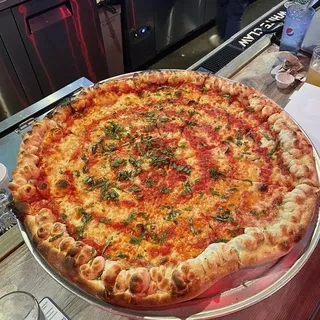 12" Round N.J. Style Thin Crust Tomato Pizza Pie