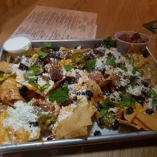 Brisket nachos