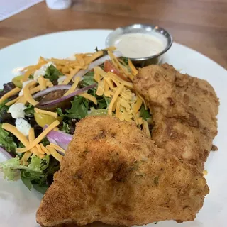 Chicken Fried Chicken Salad