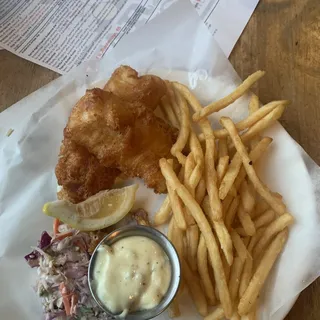 Avalanche Ale Beer-Battered Fish & Chips