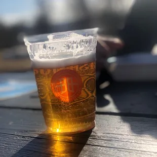 Strawberry sky in the sunny Colorado March sky.