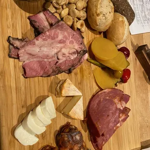 meat &amp; cheese board. Very good!