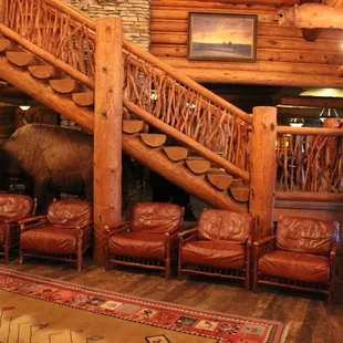 Great place to enjoy the Grand Fireplace