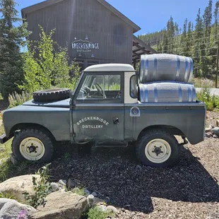 Land Rover purchased by owner to explore Scotland's distilleries while on sabbatical