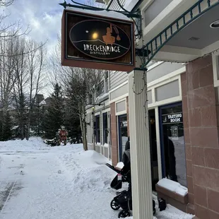 the outside of the building