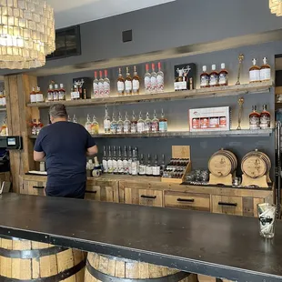 Tasting area