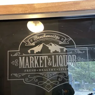 a reflection in the window