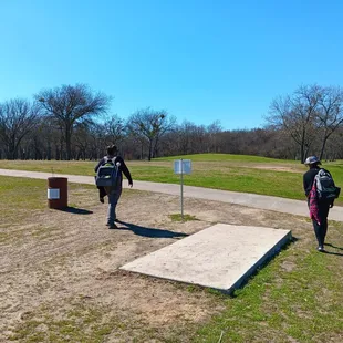Disc golf course. Feb 2024