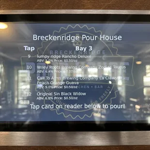 information about breckenridge pour house