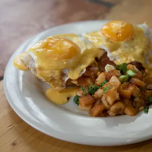 Savory Salmon Benny