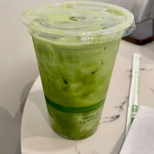 Iced Matcha Latte