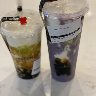 13. Boba Taro Milk Latte