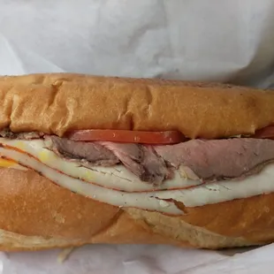 Roast beef &amp; turkey.