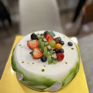 Matcha mousse