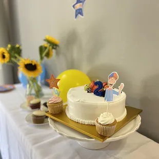 Birthday cake (cupcake not from breeze)