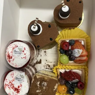 Chocolate Chiffon Cake (6")