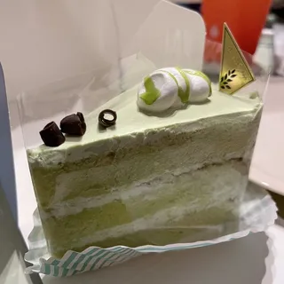 Green Tea Fresh Cream Cake