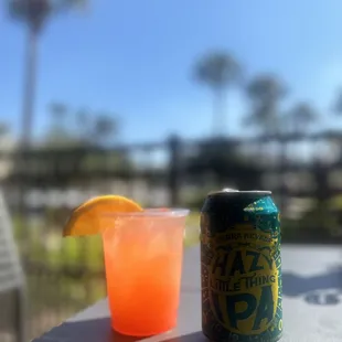 Cocktails and beer