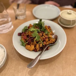Diced Chicken with Chili Pepper