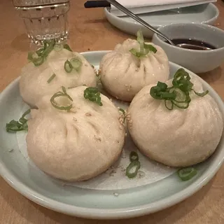 Pan Fried Pork Buns (4)