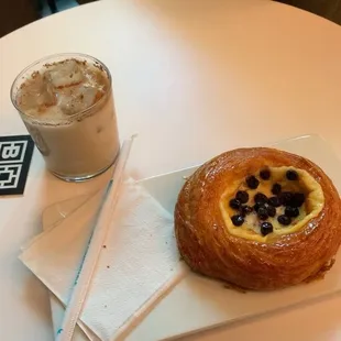 Blueberry Cream Cheese Danish