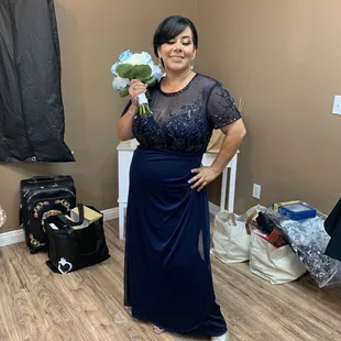 Feeling beautiful despite the intense pain...