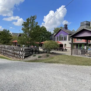 the front of the winery