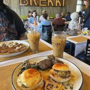 Brisket Eggs Benedict