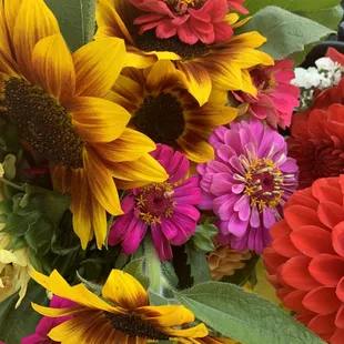 You can fresh, locally grown flowers at our market!