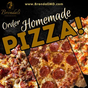 Exciting News, Pizza Lovers! 

Brendali Italian Ristorante has updated our homemade pizza recipe! Made with our special homemade ma