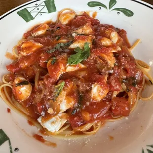 Linguini with Crab Sauce