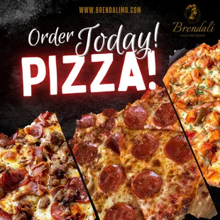 Exciting News, Pizza Lovers! 

Brendali Italian Ristorante has updated our homemade pizza recipe! Made with our special homemade ma