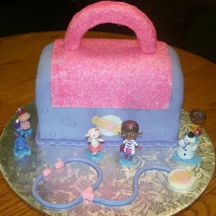 Doc McStuffins Doctor Bag Cake!