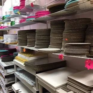 Cake boards galore