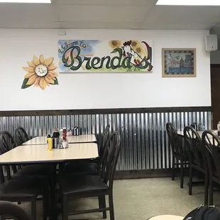 the dining room