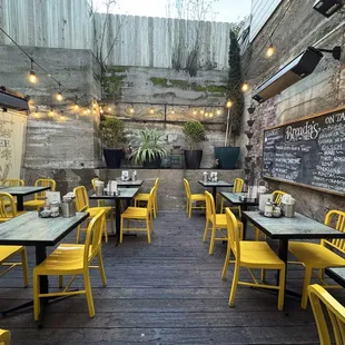 Back patio
