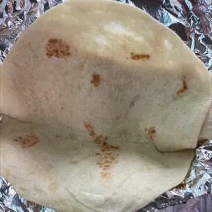 Didn't taste homemade like they stated on the phone.