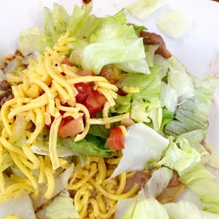 Bean and cheese chalupa