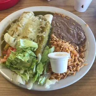 Enchiladas Verde